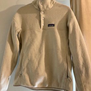 Better sweater pullover with buttons